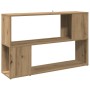 Estantería madera de ingeniería roble artisan 100x24x63 cm by , Bookcases and shelves - Ref: Foro24-856741, Price: 61,81 €, D...