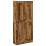 Aparador madera ingeniería madera envejecida 82,5x30,5x185 cm von , Bücherregale und Regale - Ref: Foro24-3318716, Preis: 178...