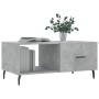 Mesa de centro madera contrachapada gris hormigón 90x50x40 cm by , Coffee table - Ref: Foro24-829232, Price: 46,84 €, Discoun...