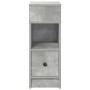 Mesilla de noche con cajón gris hormigón 25x31x66 cm by , Nightstands - Ref: Foro24-858620, Price: 60,19 €, Discount: %