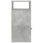 Mesilla de noche con cajón gris hormigón 25x31x66 cm by , Nightstands - Ref: Foro24-858620, Price: 60,19 €, Discount: %