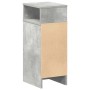Mesilla de noche con cajón gris hormigón 25x31x66 cm by , Nightstands - Ref: Foro24-858620, Price: 60,19 €, Discount: %
