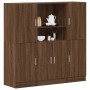 Set de muebles de cocina 3 pzas madera ingeniería roble marrón von , Regale und Regale - Ref: Foro24-3324157, Preis: 268,98 €...