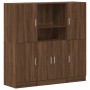 Set de muebles de cocina 3 pzas madera ingeniería roble marrón von , Regale und Regale - Ref: Foro24-3324157, Preis: 268,98 €...