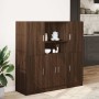 Set de muebles de cocina 3 pzas madera ingeniería roble marrón von , Regale und Regale - Ref: Foro24-3324157, Preis: 268,98 €...