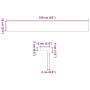 Alféizares de ventana 2 uds madera maciza roble marrón oscuro by , Marcos de ventanas - Ref: Foro24-4009172, Price: 81,12 €, ...