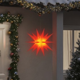 Lámpara de Navidad con LED plegable roja 57 cm by , Christmas lights - Ref: Foro24-356187, Price: 26,40 €, Discount: %