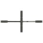 Pata mesa comedor forma araña antracita 150x78x(72-73) cm acero von , Tischbeine - Ref: Foro24-4013118, Preis: 185,41 €, Raba...