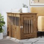 Jaula para perros madera ingeniería roble artesanal 55x75x65 cm von , Hundehütten - Ref: Foro24-857640, Preis: 89,02 €, Rabat...