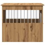 Jaula para perros madera ingeniería roble artesanal 55x75x65 cm von , Hundehütten - Ref: Foro24-857640, Preis: 89,02 €, Rabat...