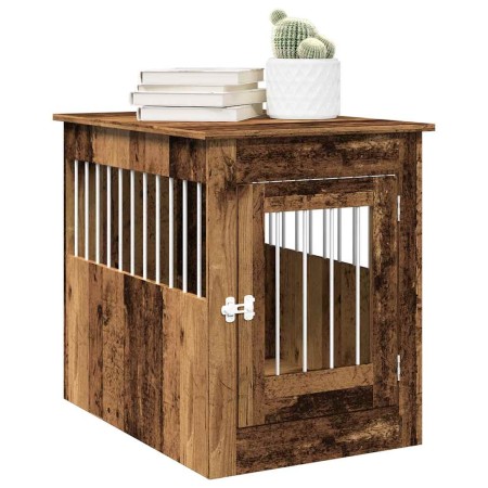 Jaula para perros madera de ingeniería madera vieja 55x80x68 cm von , Hundehütten - Ref: Foro24-857642, Preis: 92,35 €, Rabat...