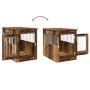 Jaula para perros madera de ingeniería madera vieja 55x80x68 cm von , Hundehütten - Ref: Foro24-857642, Preis: 92,35 €, Rabat...