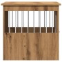 Jaula para perros madera ingeniería roble artesanal 45x62x59cm von , Hundehütten - Ref: Foro24-857637, Preis: 72,61 €, Rabatt: %
