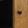 Aparador con 2 puertas madera maciza de mango 90x33x75 cm by , Sideboards - Ref: Foro24-352928, Price: 204,59 €, Discount: %