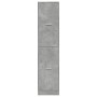 Armario botiquín madera ingeniería gris hormigón 40x41x144,5 cm von , Schließfächer und Lagerschränke - Ref: Foro24-3309648, ...