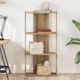 Librería 3niveles madera ingeniería roble artesanal 60x30x120cm von , Bücherregale und Regale - Ref: Foro24-860273, Preis: 63...