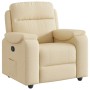 Sillón reclinable de tela crema by , Armchairs - Ref: Foro24-4015688, Price: 190,03 €, Discount: %