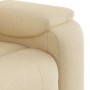 Sillón reclinable de tela crema by , Armchairs - Ref: Foro24-4015688, Price: 190,03 €, Discount: %
