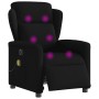 Sillón reclinable de masaje eléctrico tela negro von , Sessel - Ref: Foro24-3303126, Preis: 250,94 €, Rabatt: %