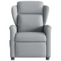 Sillón reclinable de masaje eléctrico tela gris claro by , Armchairs - Ref: Foro24-3303124, Price: 237,87 €, Discount: %