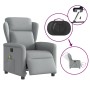 Sillón reclinable de masaje eléctrico tela gris claro by , Armchairs - Ref: Foro24-3303124, Price: 237,87 €, Discount: %