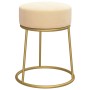 Hocker redondo terciopelo albaricoque von , Klapphocker und Stühle - Ref: Foro24-340257, Preis: 45,57 €, Rabatt: %