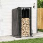 Leñero cubierta lluvia 100x100x200 cm acero galvanizado von , Brennholztaschen und -halter - Ref: Foro24-4104951, Preis: 106,...