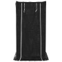 Leñero cubierta lluvia 100x100x200 cm acero galvanizado von , Brennholztaschen und -halter - Ref: Foro24-4104951, Preis: 106,...
