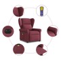 Sillón de masaje reclinable eléctrico tela rojo tinto von , Sessel - Ref: Foro24-3303367, Preis: 274,49 €, Rabatt: %
