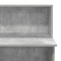 Mostrador de recepción gris hormigón 100x50x103,5 cm von , Schreibtische - Ref: Foro24-859027, Preis: 125,85 €, Rabatt: %