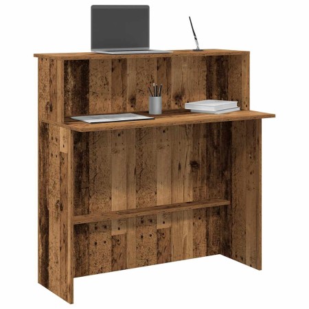 Mostrador de recepción madera vieja 100x50x103,5 cm von , Schreibtische - Ref: Foro24-859031, Preis: 126,53 €, Rabatt: %