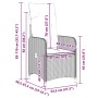 Set de mesa y sillas jardín 7 pzas con cojines ratán PE marrón von , Gartensets - Ref: Foro24-3277069, Preis: 853,61 €, Rabat...