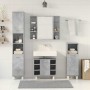 Juego muebles de baño 4 pzas madera contrachapada gris hormigón von , Badezimmermöbel - Ref: Foro24-3324850, Preis: 215,31 €,...