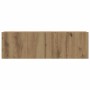 Muebles de TV de pared 3 uds madera ingeniería roble artesanal von , TV-Möbel - Ref: Foro24-3328962, Preis: 147,44 €, Rabatt: %