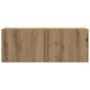 Muebles de TV de pared 4 uds madera ingeniería roble artesanal von , TV-Möbel - Ref: Foro24-3328948, Preis: 189,12 €, Rabatt: %