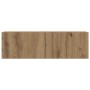 Muebles de TV de pared 4 uds madera ingeniería roble artesanal by , TV Furniture - Ref: Foro24-3328974, Price: 248,09 €, Disc...