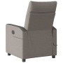 Sillón reclinable de masaje eléctrico tela gris taupe by , Armchairs - Ref: Foro24-3324050, Price: 252,33 €, Discount: %