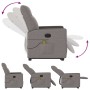 Sillón de masaje eléctrico reclinable elevable tela taupé von , Sessel - Ref: Foro24-3324078, Preis: 353,76 €, Rabatt: %