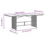 Set comedor de jardín 7 pzas con cojines ratán sintético marrón von , Gartensets - Ref: Foro24-3276776, Preis: 861,34 €, Raba...