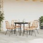 Juego de comedor jardín 5 piezas ratán sintético marrón von , Gartensets - Ref: Foro24-3334444, Preis: 350,91 €, Rabatt: %