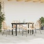 Juego de comedor jardín 5 piezas cojines ratán sintético marrón von , Gartensets - Ref: Foro24-3334557, Preis: 364,66 €, Raba...