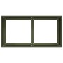 Jardinera de acero laminado en frío verde oliva 80x40x40 cm by , Pots and planters - Ref: Foro24-860671, Price: 65,17 €, Disc...