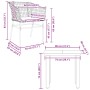 Set comedor jardín 3 pzas cojines ratán sintético vidrio negro von , Gartensets - Ref: Foro24-3334597, Preis: 181,21 €, Rabat...