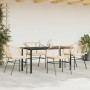 Juego de comedor jardín 5 piezas cojines ratán sintético marrón by , Garden sets - Ref: Foro24-3334607, Price: 291,43 €, Disc...