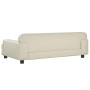 Sofá para niños de cuero sintético crema 90x53x30 cm by , Baby and Toddler Furniture - Ref: Foro24-3196288, Price: 94,28 €, D...