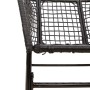 Juego de comedor jardín 5 piezas ratán sintético vidrio negro von , Gartensets - Ref: Foro24-3334486, Preis: 279,84 €, Rabatt: %
