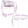 Juego de comedor jardín 5 piezas ratán sintético vidrio negro von , Gartensets - Ref: Foro24-3334486, Preis: 279,84 €, Rabatt: %