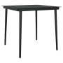 Set comedor jardín 3 pzas cojines ratán sintético vidrio negro von , Gartensets - Ref: Foro24-3334499, Preis: 194,96 €, Rabat...
