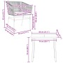 Juego de comedor jardín 3 piezas cojines ratán sintético marrón von , Gartensets - Ref: Foro24-3334520, Preis: 241,24 €, Raba...