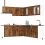 Mueble cocina Porto roble ahumado 11 pzas madera contrachapada von , Küchenschränke - Ref: Foro24-3314936, Preis: 727,06 €, R...